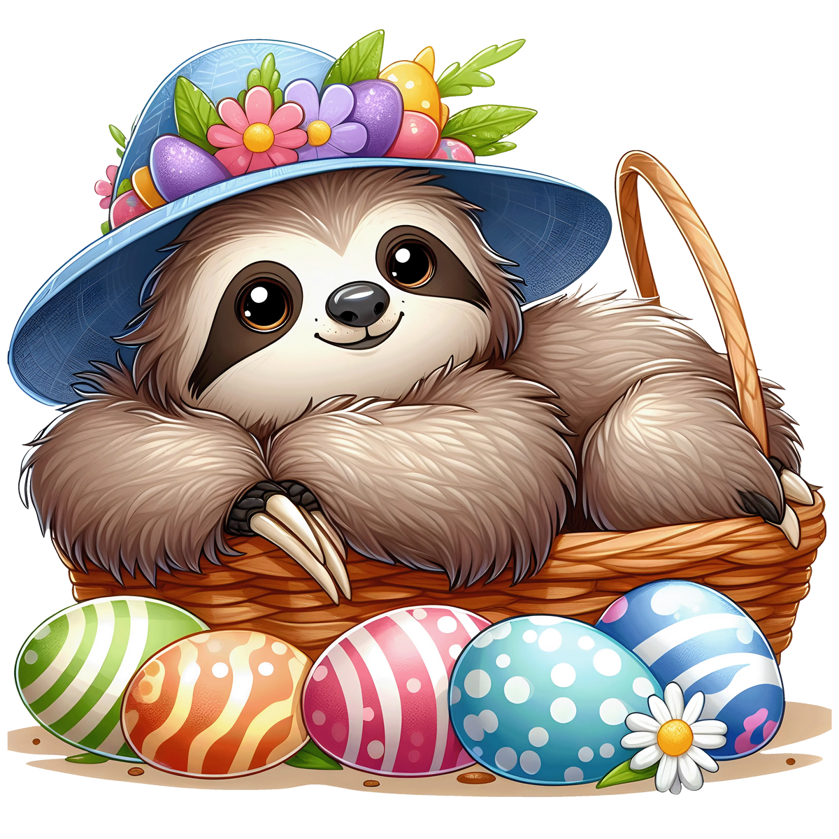 Sloths  Easter 95  Easter Day  Holiday Ready To Press Dtf Transfers dtfintexas