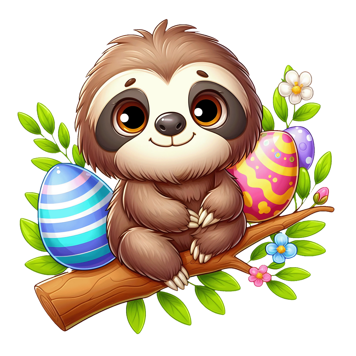 Sloths  Easter 99 Easter Day  Holiday Ready To Press Dtf Transfers dtfintexas