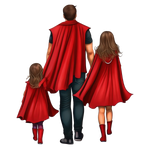 Father And Daughter 2 Father's Day Holiday Ready To Press Dtf Transfers dtfintexas
