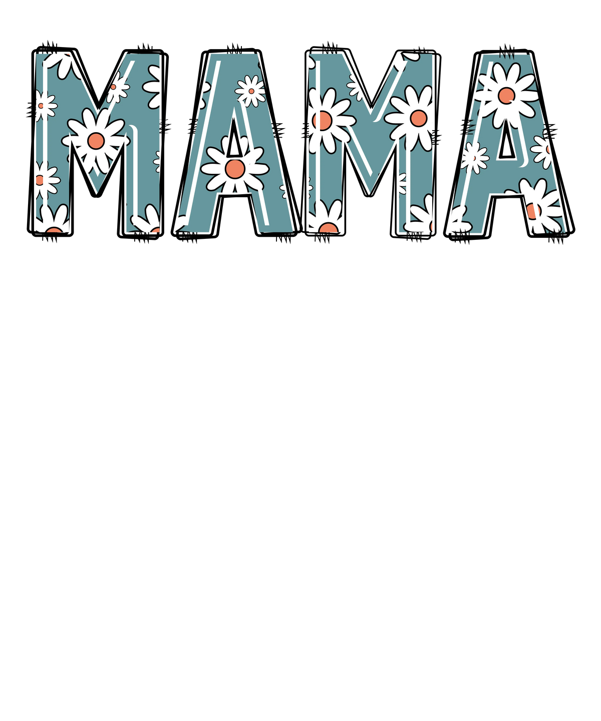 Floral Mama Graphic flower Mama   Mother's Day Holiday Ready To Press Dtf Transfers dtfintexas