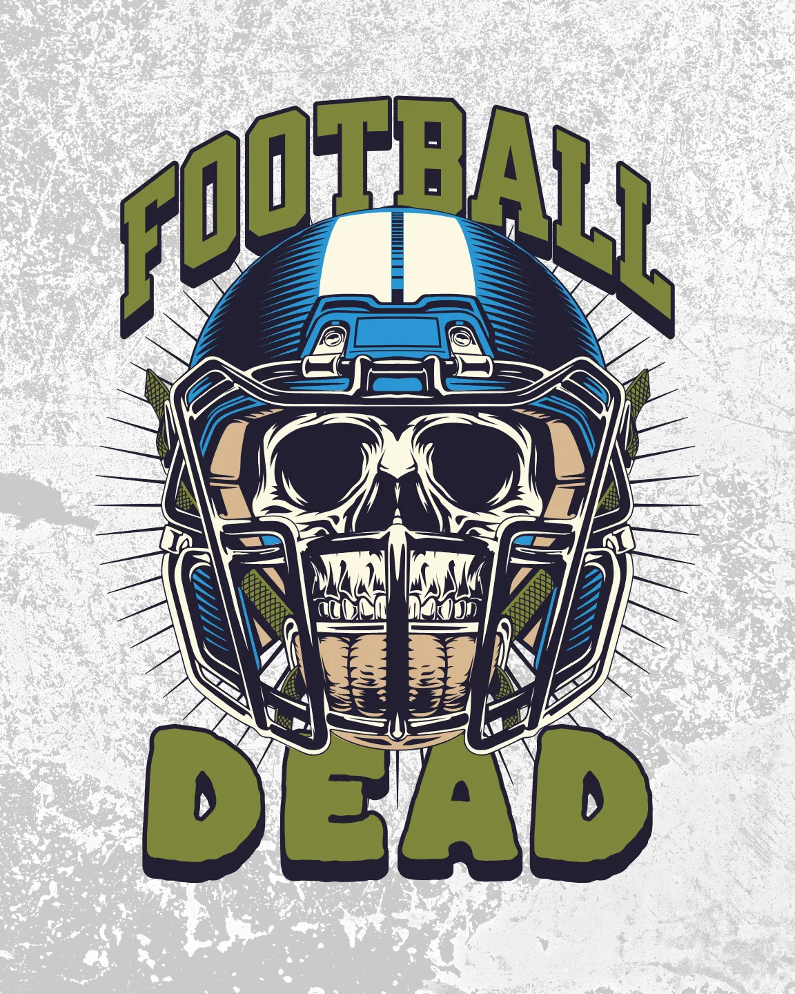 Football Dead Sports Father's Day Holiday Ready To Press Dtf Transfers dtfintexas
