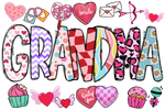 GrandmaValenDoodL    Mother's Day Holiday Ready To Press Dtf Transfers dtfintexas