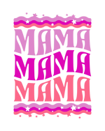 Groovy Rainbow Mama   Mother's Day Holiday Ready To Press Dtf Transfers dtfintexas