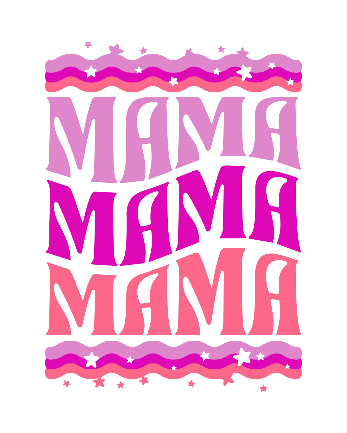 Groovy Rainbow Mama   Mother's Day Holiday Ready To Press Dtf Transfers dtfintexas
