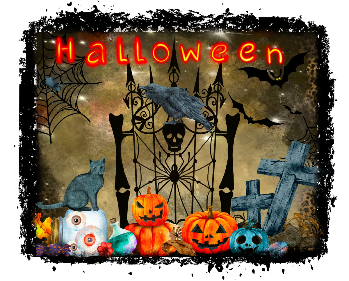 Halloween (413) Halloween Holiday Ready To Press Dtf Transfers dtfintexas
