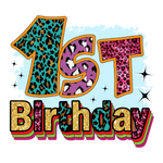 Happy  Birthday (1) Birthday  Holiday Ready To Press Dtf Transfers dtfintexas