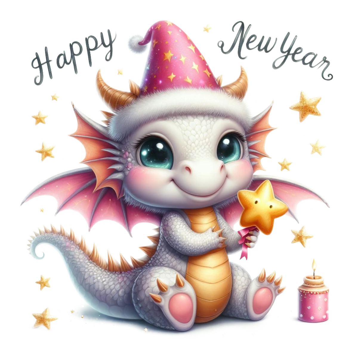 Happy New Year 1  New  Year's Eve  Holiday Ready To Press Dtf Transfers dtfintexas