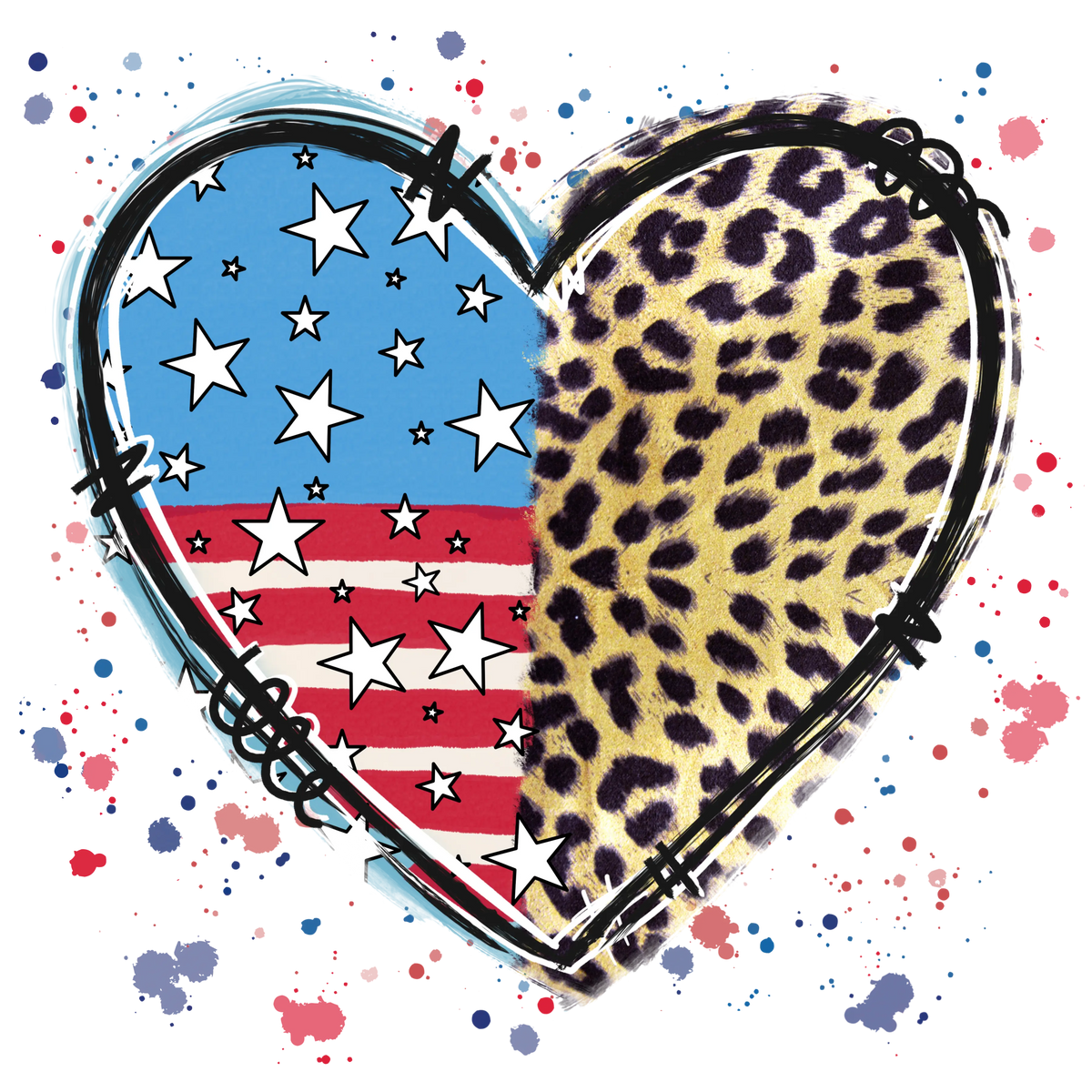 Heart4JulyC1 PATRIOTIC  HOLIDAYS READY TO PRESS dtfintexas