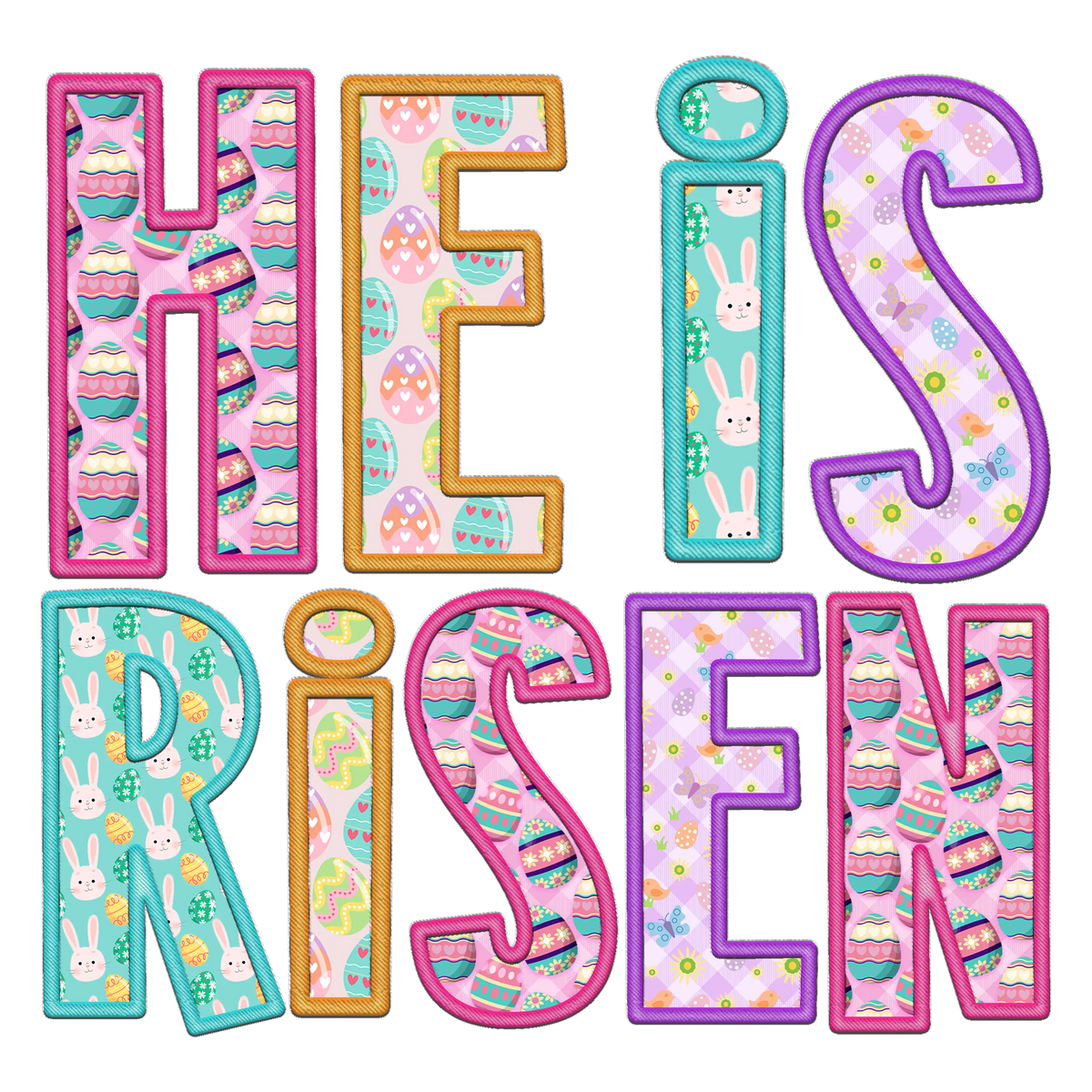 He is risen   Easter Holiday Ready To Press Dtf Transfers dtfintexas
