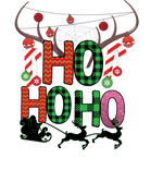 HO HO HO Year's Eve  Holiday Ready To Press Dtf Transfers dtfintexas