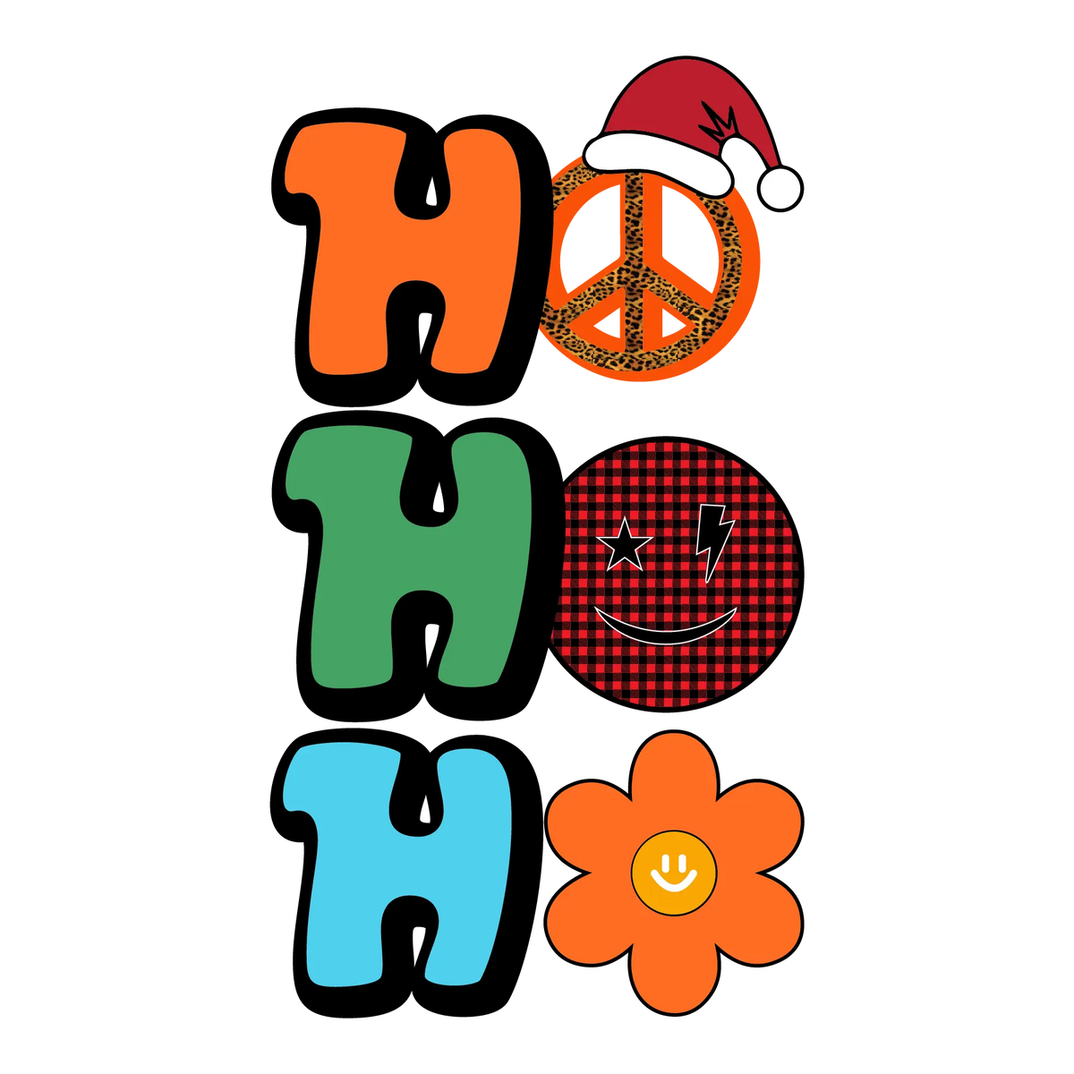 Ho Ho Ho  CHRISTMAS HOLIDAYS  Ready To Press dtfintexas