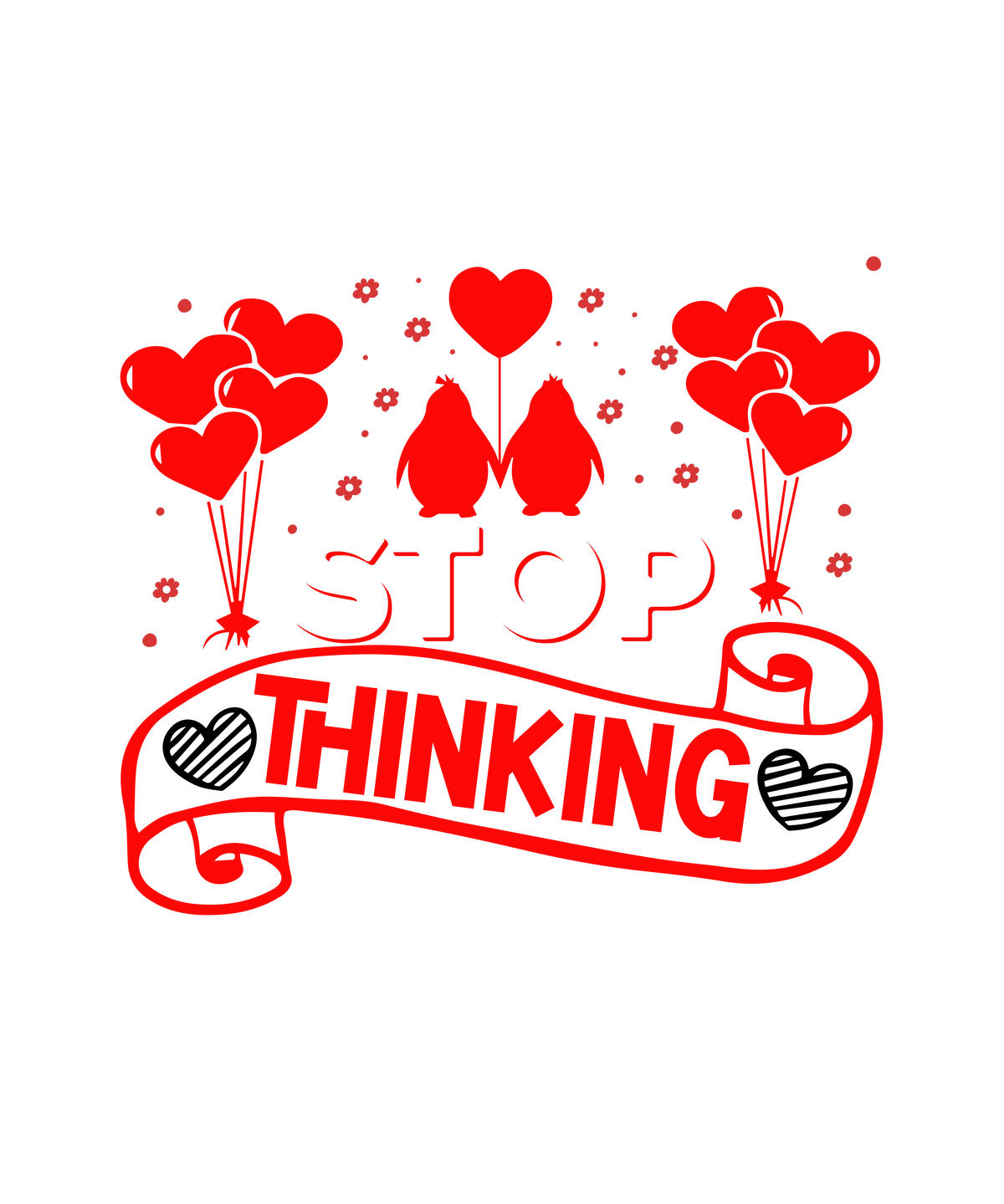 I Can Nut Stop Thinking About You Valentine' s Day  Holiday Ready To Press Dtf Transfers dtfintexas