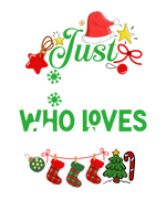 Just A Girl Who Loves Christmas Christmas Holidays  Ready To Press Dtf Transfers dtfintexas