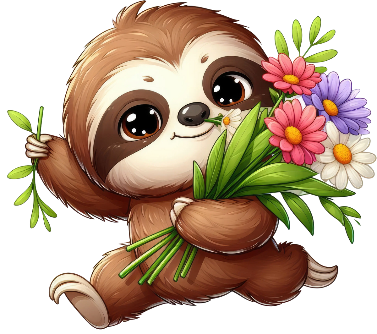 Lazy Sloth (12)   Sloths  Animals  Ready To Press  Dtf Transfers dtfintexas