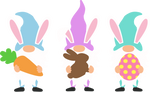 Love Happy Easter  (19) Happy  Easter Elephant Easter Day  Holiday Ready To Press Dtf Transfers dtfintexas
