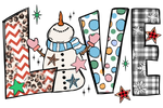 Love Snowman Dood1 Christmas Holidays  Ready To Press Dtf Transfers dtfintexas