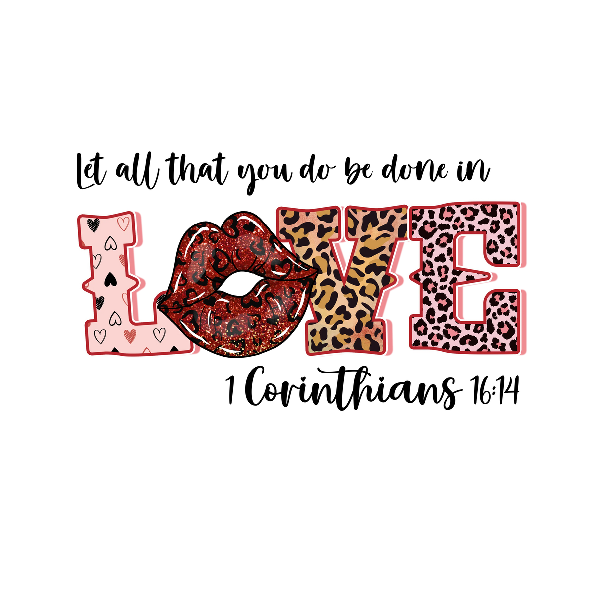 Love Valentinas day (1)   Valentine' s Day  Holiday Ready To Press Dtf Transfers dtfintexas