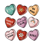 Love Valentinas day (7)   Valentine' s Day  Holiday Ready To Press Dtf Transfers dtfintexas