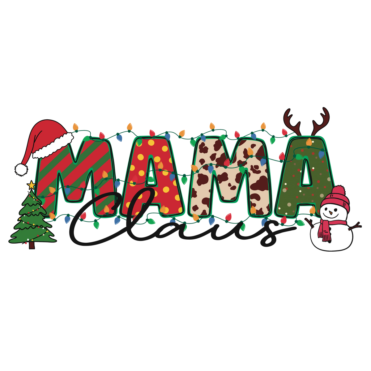 Mama sequin Mother's Day Holiday Ready To Press Dtf Transfers dtfintexas
