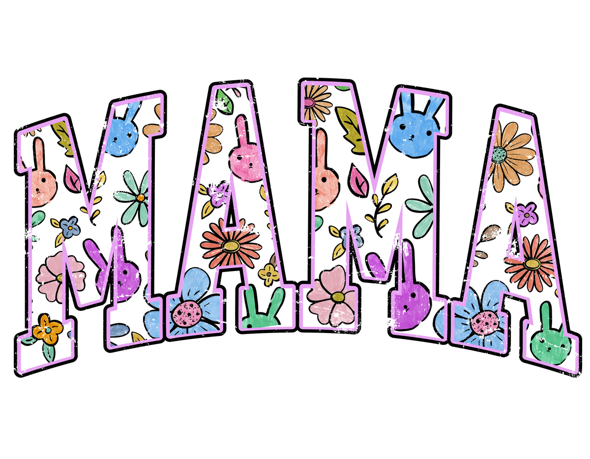 MamaBunny  Mother's Day Holiday Ready To Press Dtf Transfers dtfintexas