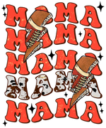Mama Stack Football   Mother's Day Holiday Ready To Press Dtf Transfers dtfintexas