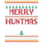 Merry Huntmas Christmas Sweaters Christmas Holidays  Ready To Press Dtf Transfers dtfintexas
