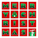 Merry Christmas Boxes Christmas Holidays  Ready To Press Dtf Transfers dtfintexas