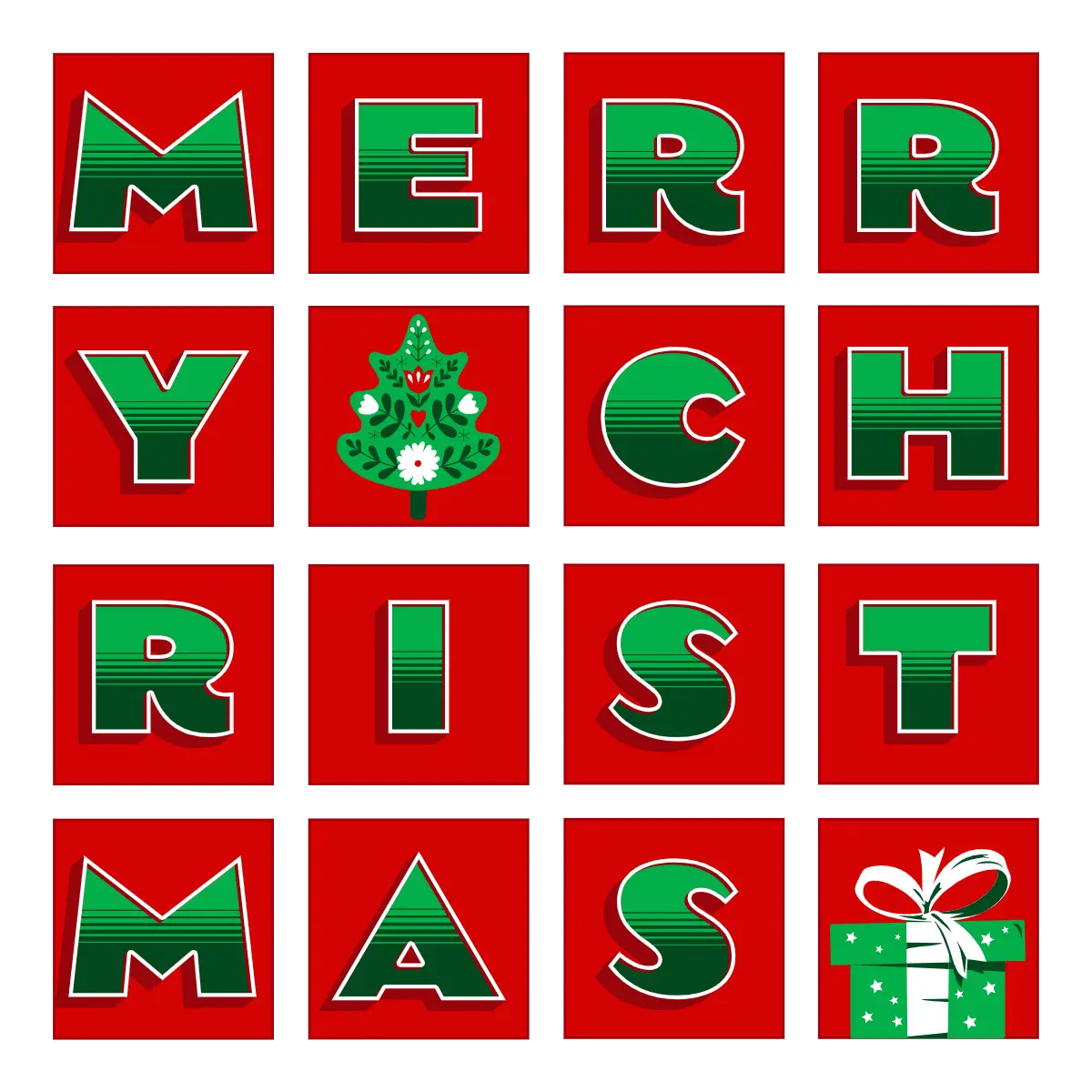 Merry Christmas Boxes Christmas Holidays  Ready To Press Dtf Transfers dtfintexas