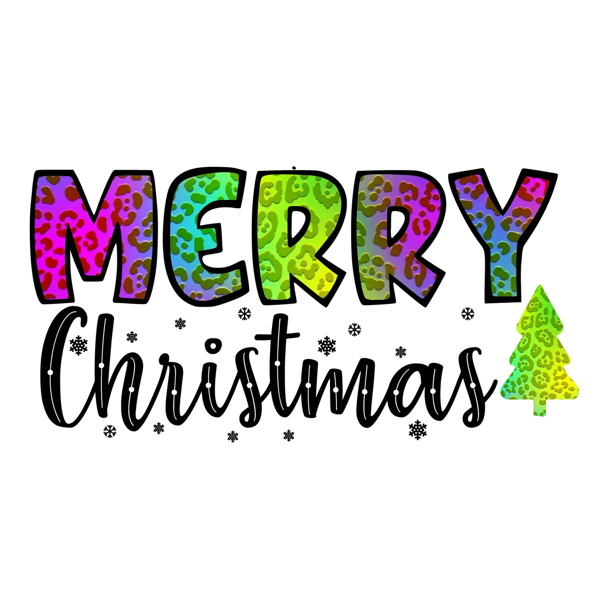 Merry Christmas Christmas Holidays  Ready To Press Dtf Transfers dtfintexas