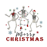 Merry_christmas skeleton (4)  Christmas  Ready To Press Dtf Transfers dtfintexas