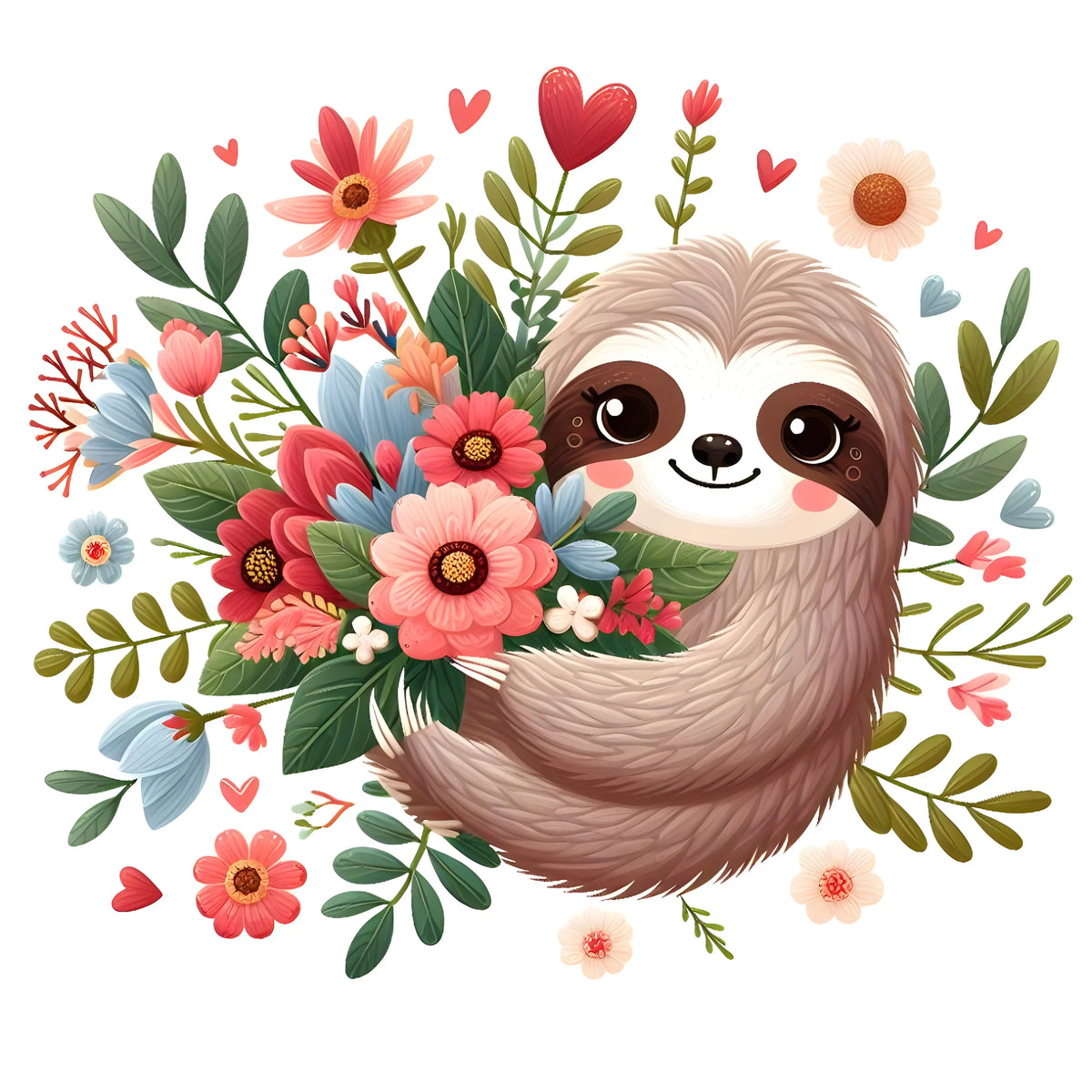 Mom Sloth   Sloths  Animals  Ready To Press  Dtf Transfers dtfintexas