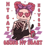 My cat never broke my heart Cats Animals Ready To Press  Dtf Transfers dtfintexas