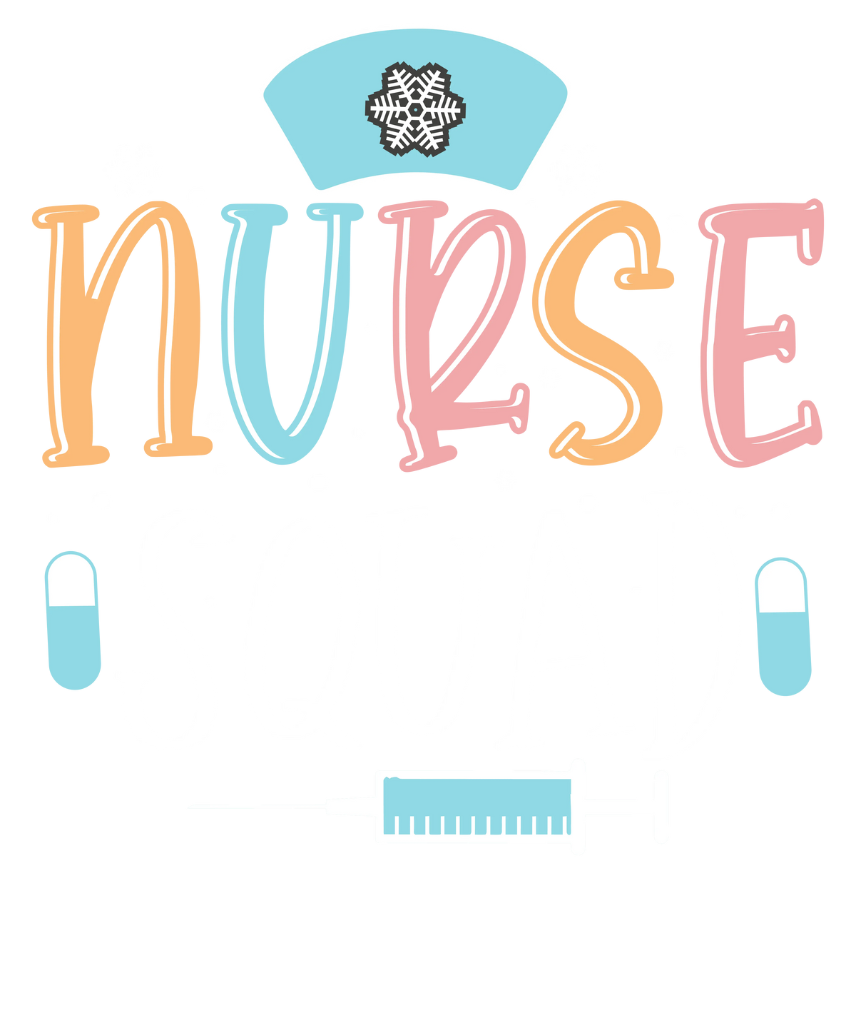 Nurse Merry Christmas  Christmas Holidays  Ready To Press Dtf Transfers dtfintexas