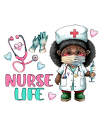 Nurse   (161) Nursing  Military & First Responders  Ready To Press Dtf Transfers dtfintexas