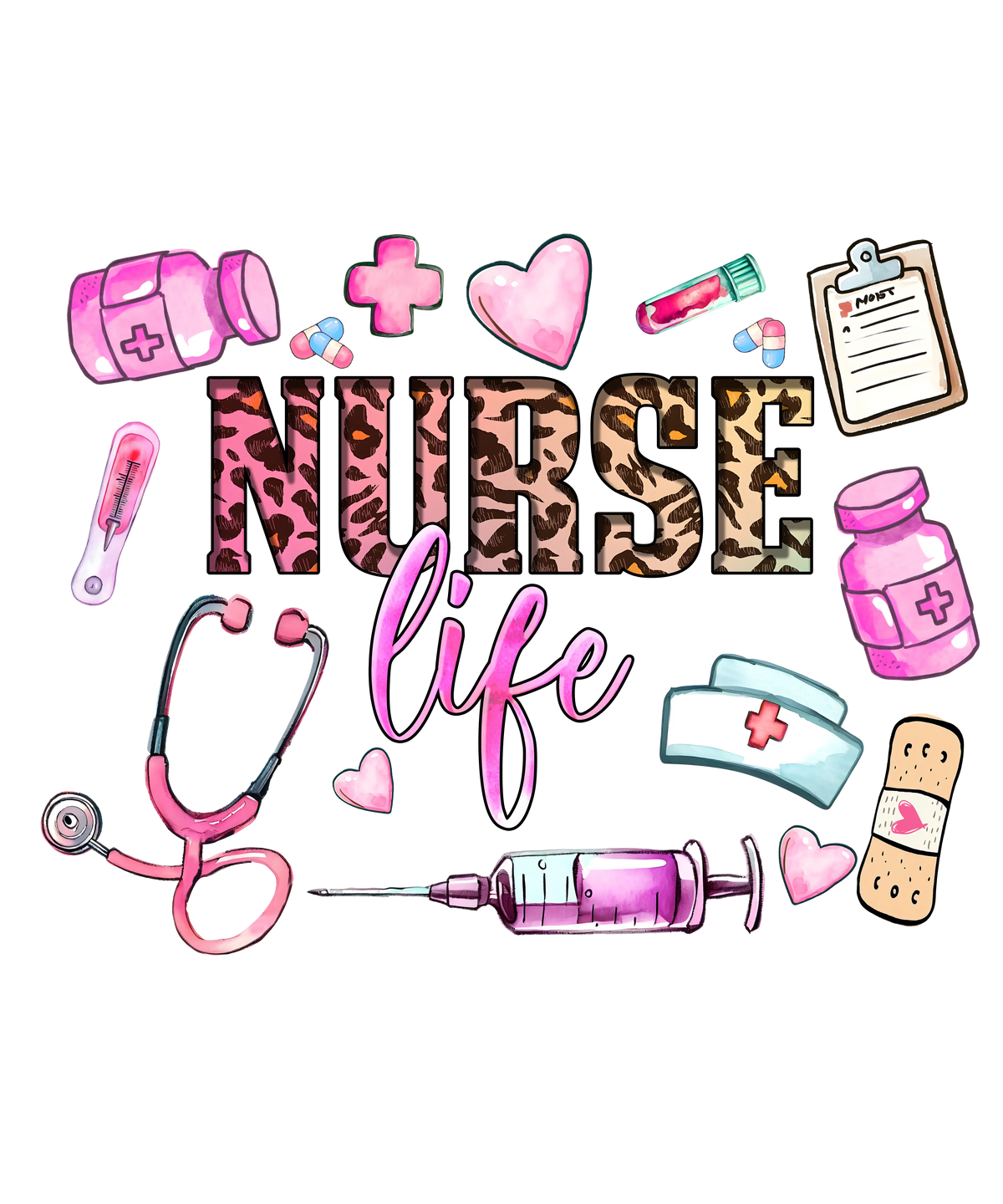 Nurse   (164) Nursing  Military & First Responders  Ready To Press Dtf Transfers dtfintexas
