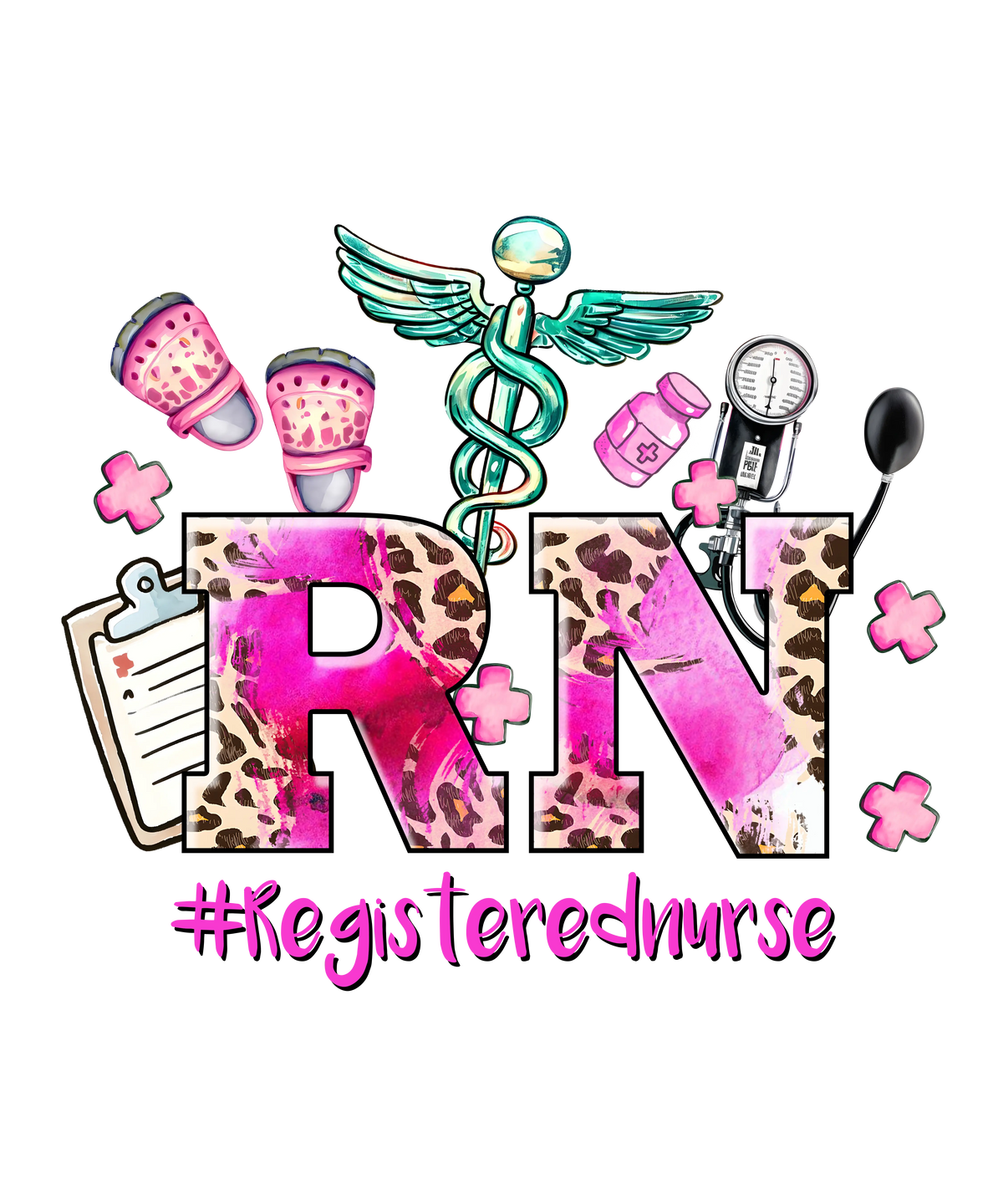 Nurse (166)  Nursing  Military & First Responders  Ready To Press Dtf Transfers dtfintexas