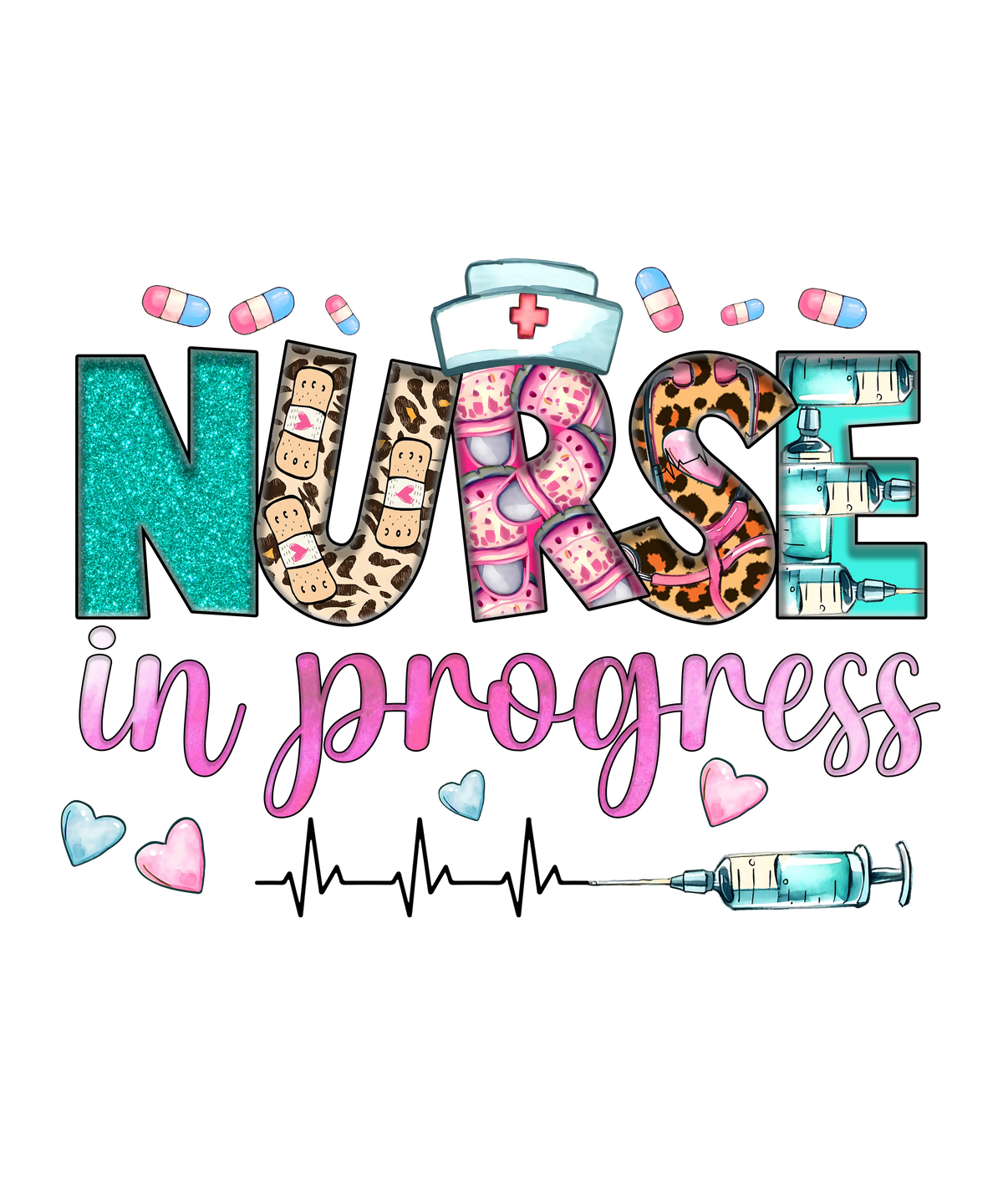 Nurse   (176)  Nursing  Military & First Responders  Ready To Press Dtf Transfers dtfintexas