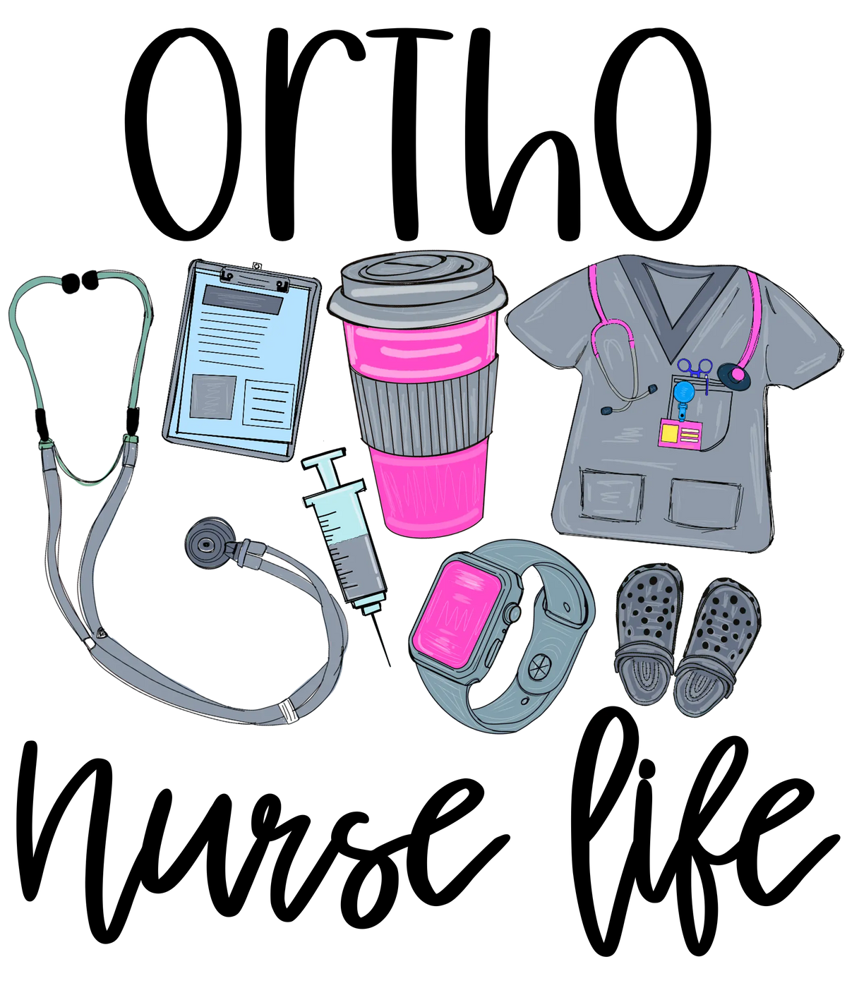 Nurse   (182)  Nursing  Military & First Responders  Ready To Press Dtf Transfers dtfintexas