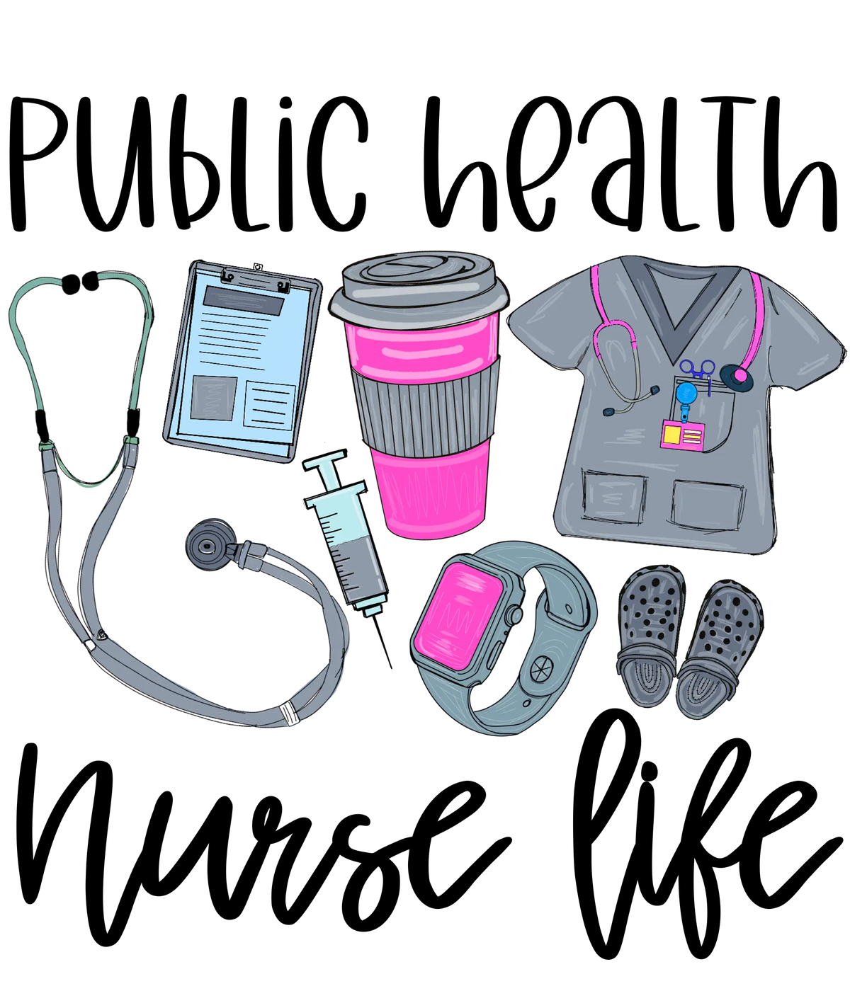 Nurse   (211) Nursing  Military & First Responders  Ready To Press Dtf Transfers dtfintexas