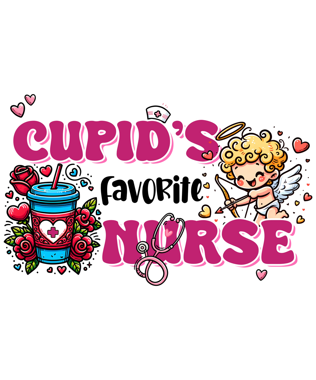 Nurse   (243) Nursing  Military & First Responders  Ready To Press Dtf Transfers dtfintexas