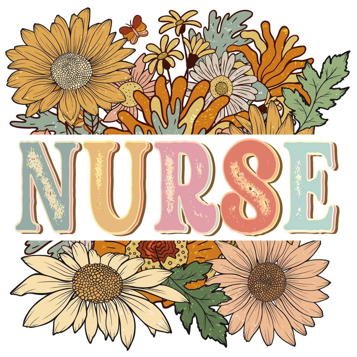 Nurse   (402) Nursing  Military & First Responders  Ready To Press Dtf Transfers dtfintexas