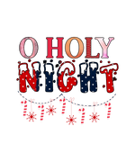 O Holy Night-01 (2)  Christmas Holidays  Ready To Press Dtf Transfers dtfintexas