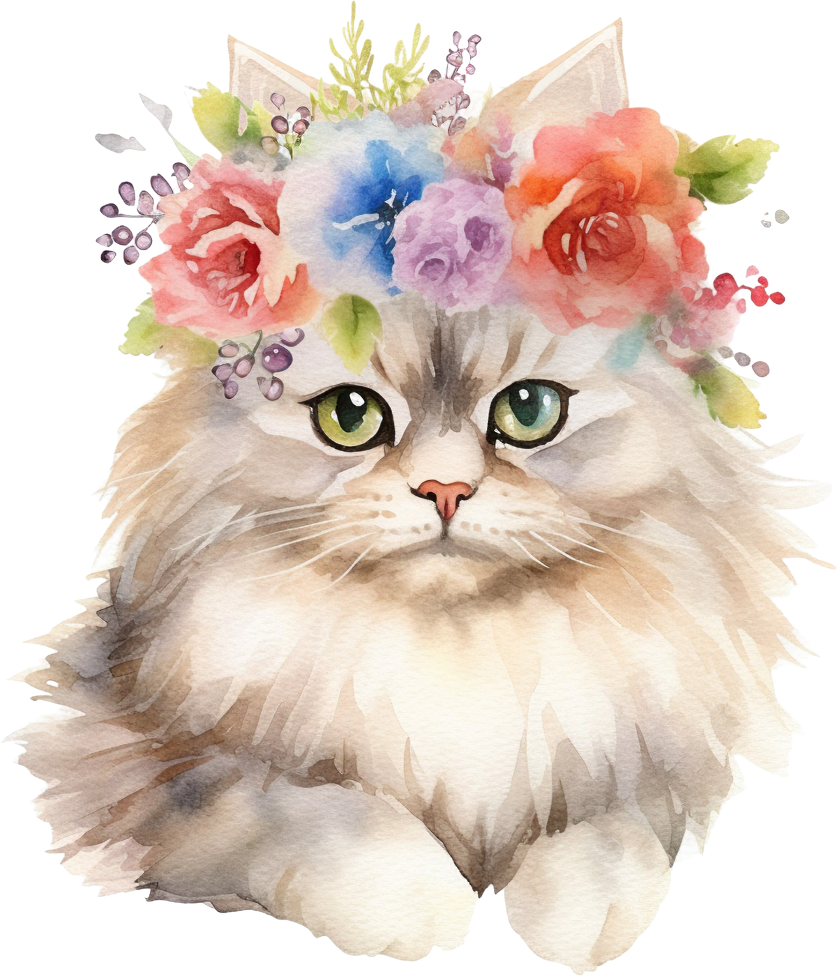 Persian Cats Animals Ready To Press  Dtf Transfers dtfintexas