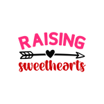 Raising sweethearts Valentine' s Day  Holiday Ready To Press Dtf Transfers dtfintexas