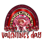 Happy valentines day  Valentine' s Day  Holiday Ready To Press Dtf Transfers dtfintexas