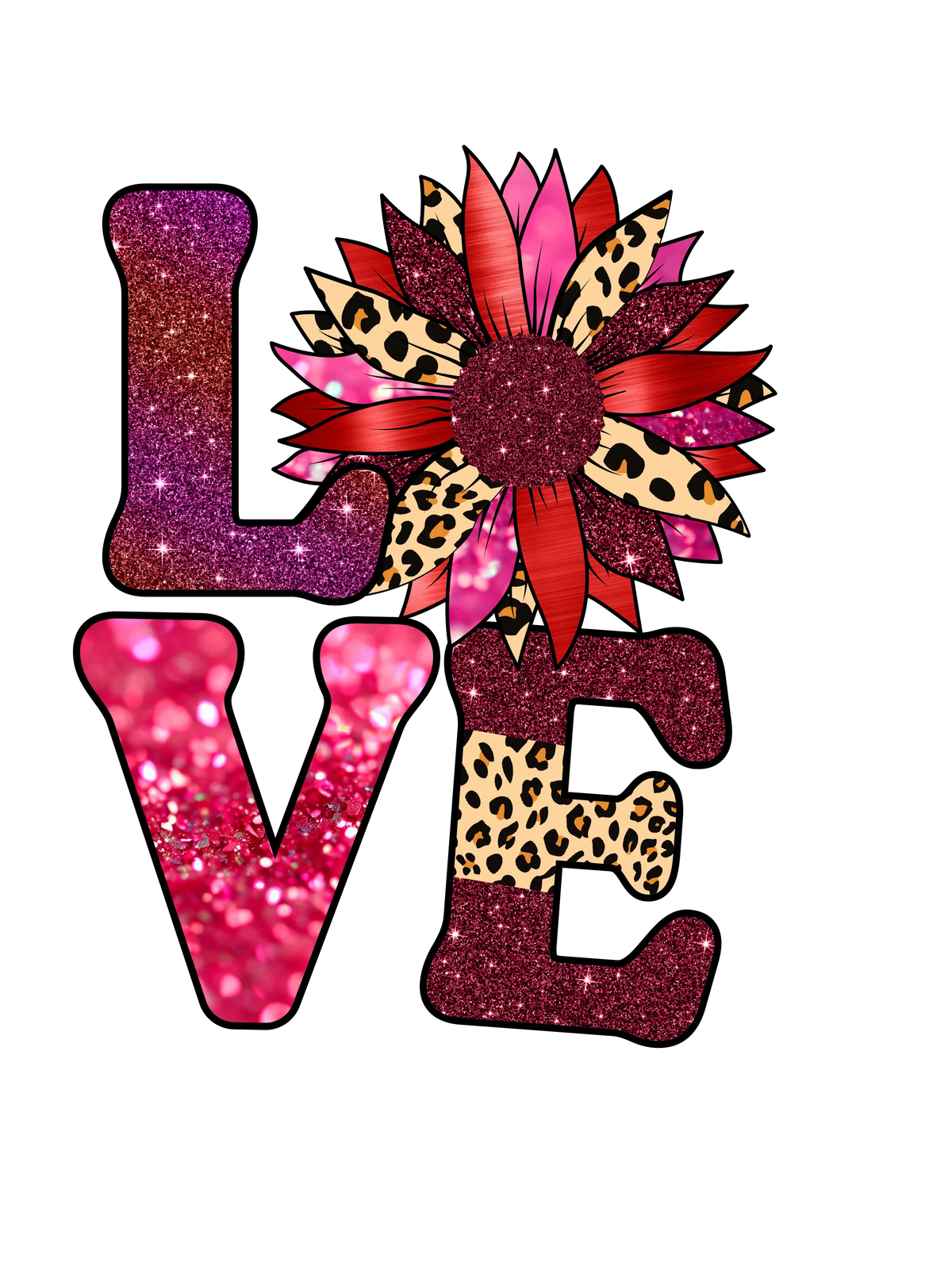 Love  Valentine' s Day  Holiday Ready To Press Dtf Transfers dtfintexas