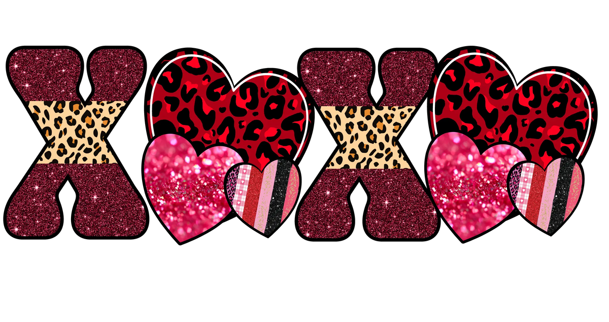 6 Xoxo Valentine' s Day  Holiday Ready To Press Dtf Transfers dtfintexas