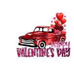 Happy valentines day  Valentine' s Day  Holiday Ready To Press Dtf Transfers dtfintexas