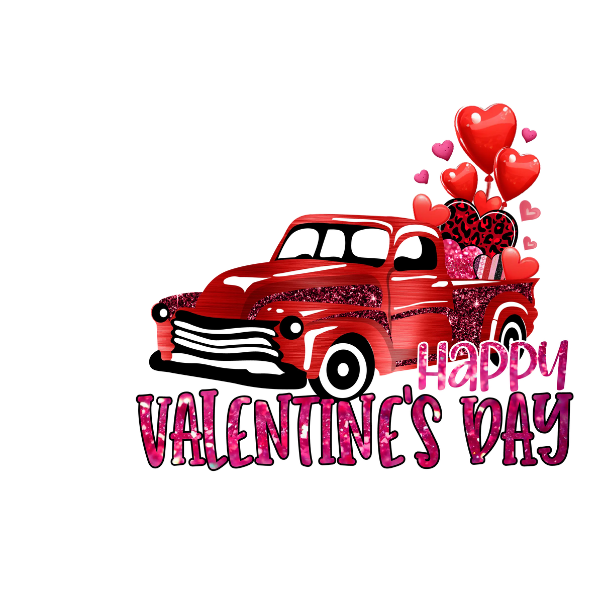 Happy valentines day  Valentine' s Day  Holiday Ready To Press Dtf Transfers dtfintexas
