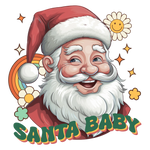 Santa-Baby   Christmas Holiday  Ready To Press Dtf Transfers dtfintexas